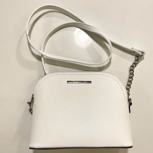 Steve Madden White Crossbody Bag